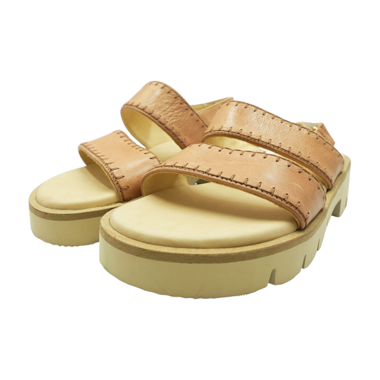 Brown Flat Sandals