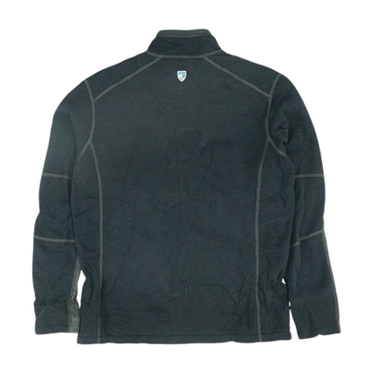 Navy Color Block 1/4 Zip Pullover