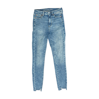 Blue Short Skinny Jeans