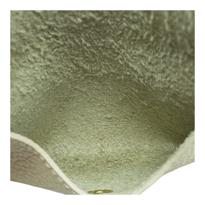 Beige Card Case Wallet
