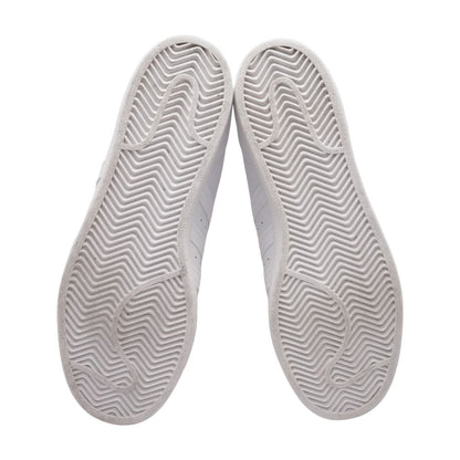 Superstar White Leather Low Top Athletic Shoes