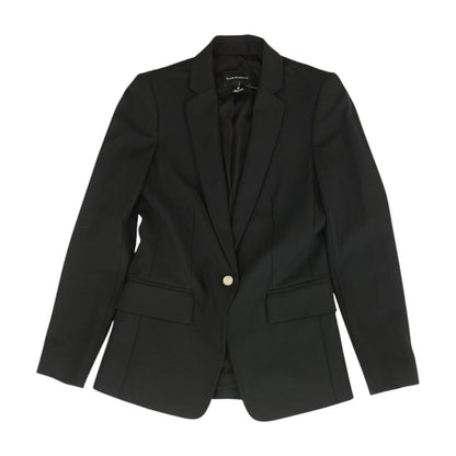 Black Solid Blazer