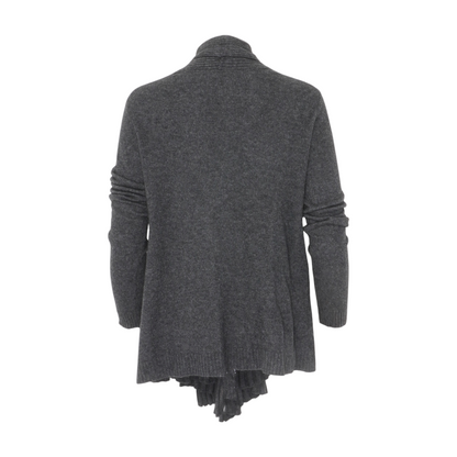 Charcoal Cardigan Sweater
