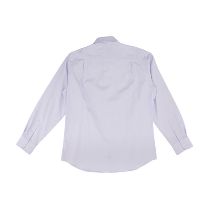 Lilac Solid Long Sleeve Button Down