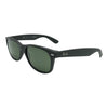 Black New Wayfarer Classic Oval Sunglasses