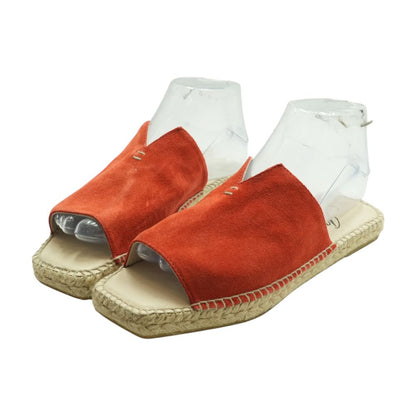 Red Flat Sandals
