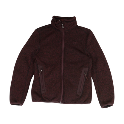 Maroon Solid Jacket