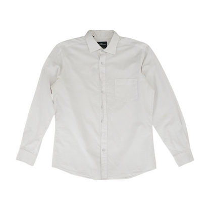 Pink Geometric Long Sleeve Button Down