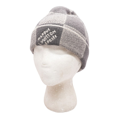 Gray Damier Heritage Beanie S00