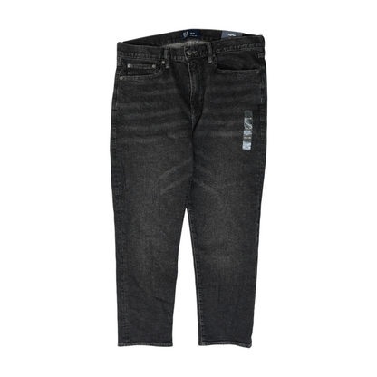 Black Straight Jeans