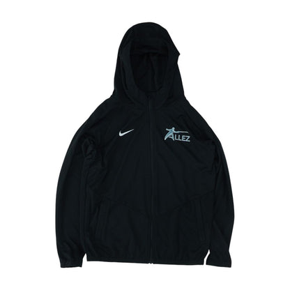 Black Allez Fencing Club Solid Active Jacket