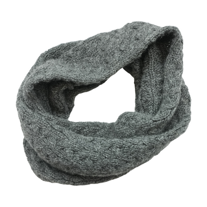 Gray Wool Scarf