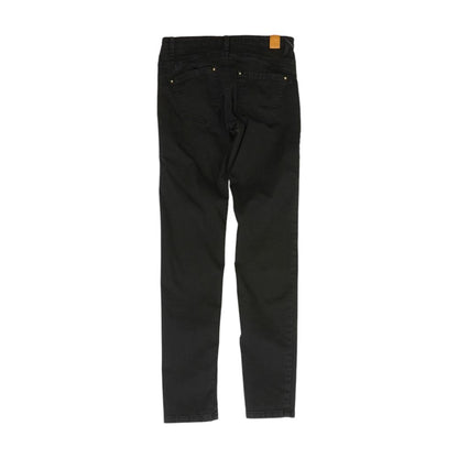 Black Low Rise Skinny Leg Jeans