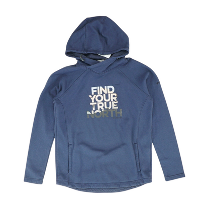 Navy Solid Hoodie Pullover
