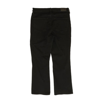 Black Solid Jeans