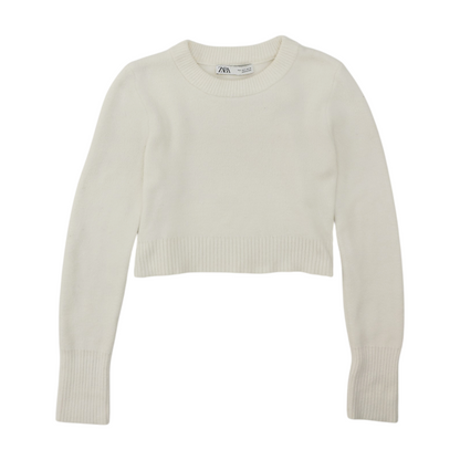 White Pullover Sweater