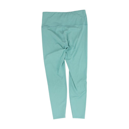 Blue Solid Leggings