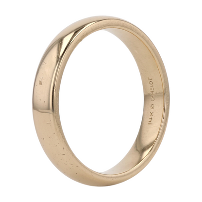 14K Yellow Gold Band