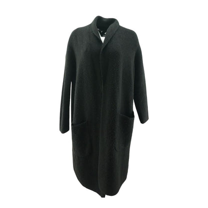 Black Solid Cardigan Sweater