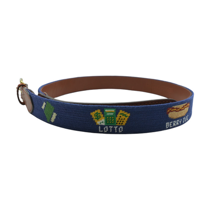Blue Fabric Belt