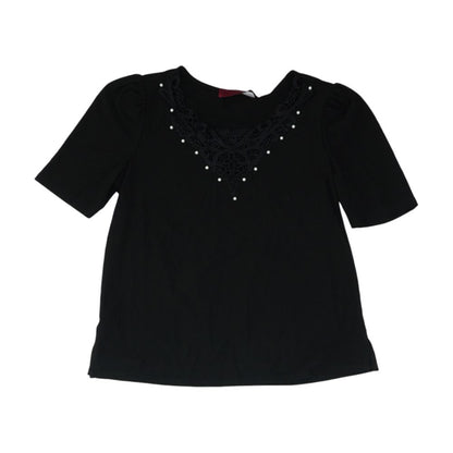 Black Petite Blouse