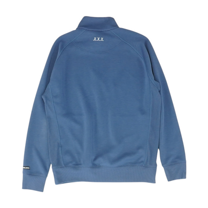 Navy Solid 1/4 Zip Pullover