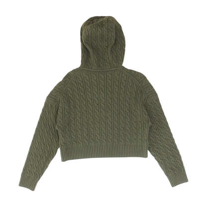 Green Cardigan Sweater