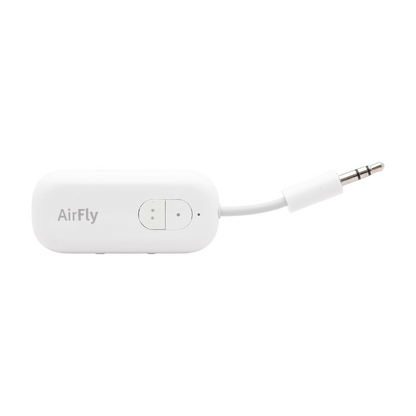 White AirFly Duo Bluetooth Wireless Transmitter