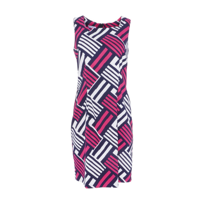 Multi Abstract Mini Dress