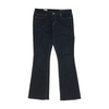 Navy Wide Leg Jeans