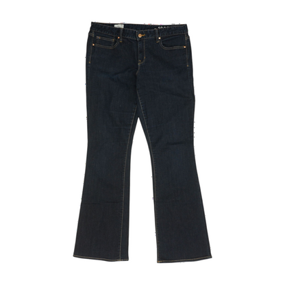 Navy Wide Leg Jeans