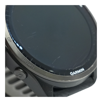 47mm Forerunner 965 Black Smartwatch Black Band One Size