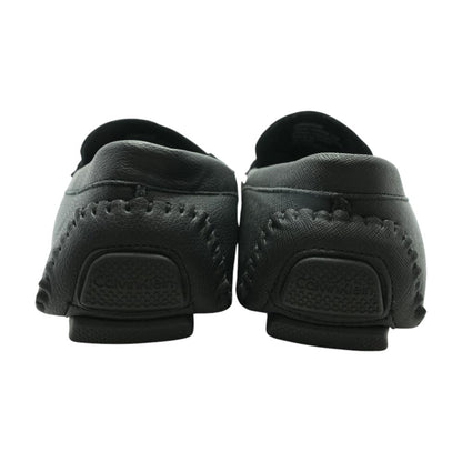 Black Leather Loafer Dress Shoes