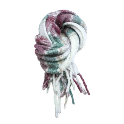Multi Plaid Scarf