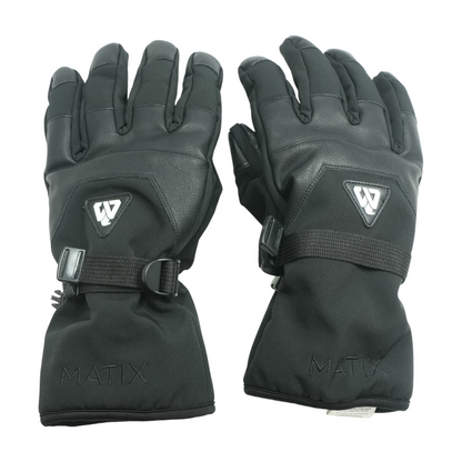 Black 100% Polyester Gloves