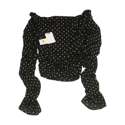 Black Polka Dot Blouse