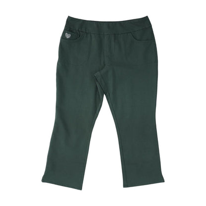 Green Casual Pants