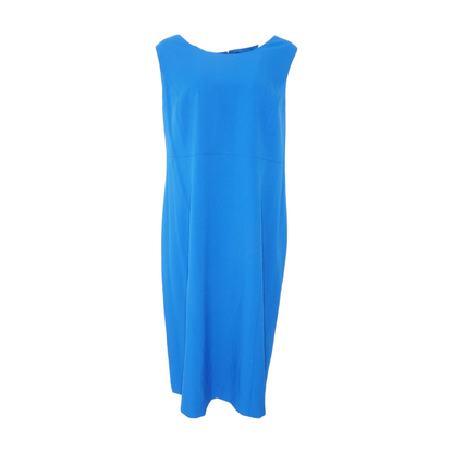 Blue Plus Midi Dress