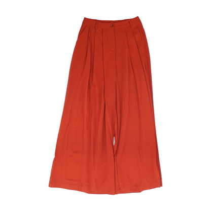 Red Wide Leg Pants