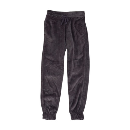 Purple Solid Sweatpants Pants