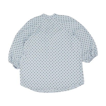 Blue Polka Dot Blouse