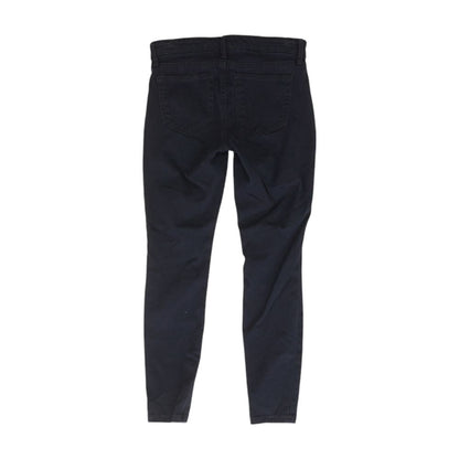 Navy Solid Chino Pants