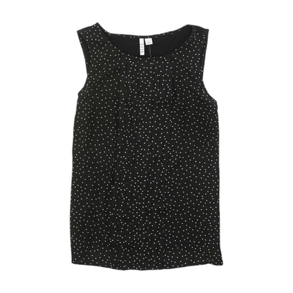 Black Polka Dot Blouse