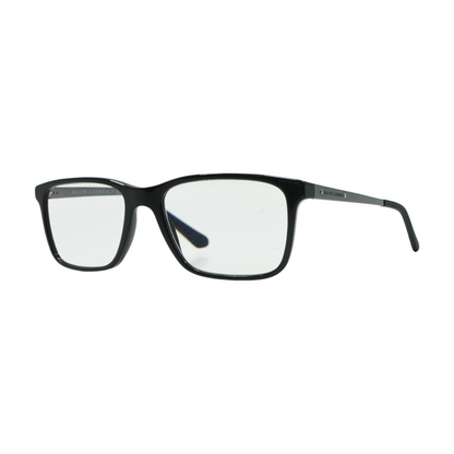 Black RL 6133 Rectangle Prescription Eyewear