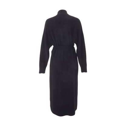 Black Solid Robe