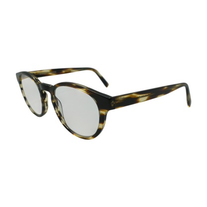 Brown Percey Round Prescription Eyewear