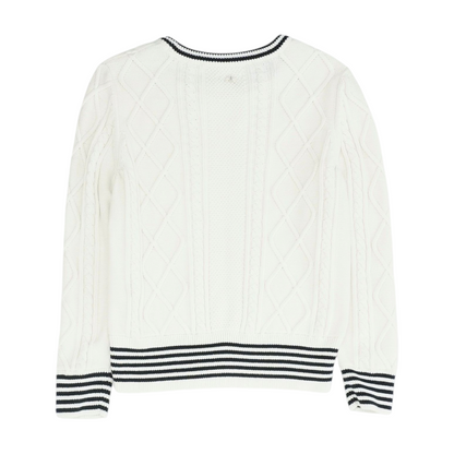 White Pullover Sweater