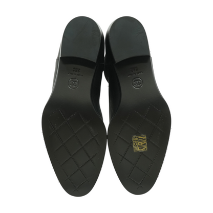 Interlocking CC Logo Moto Boots in Black