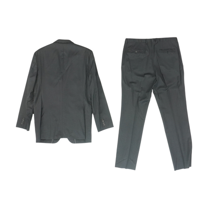 Black Long Solid Suit