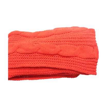 Red Polyester Scarf
